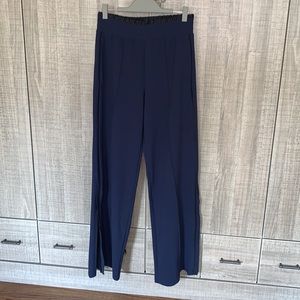 Athleta Navy Wide Leg Pants